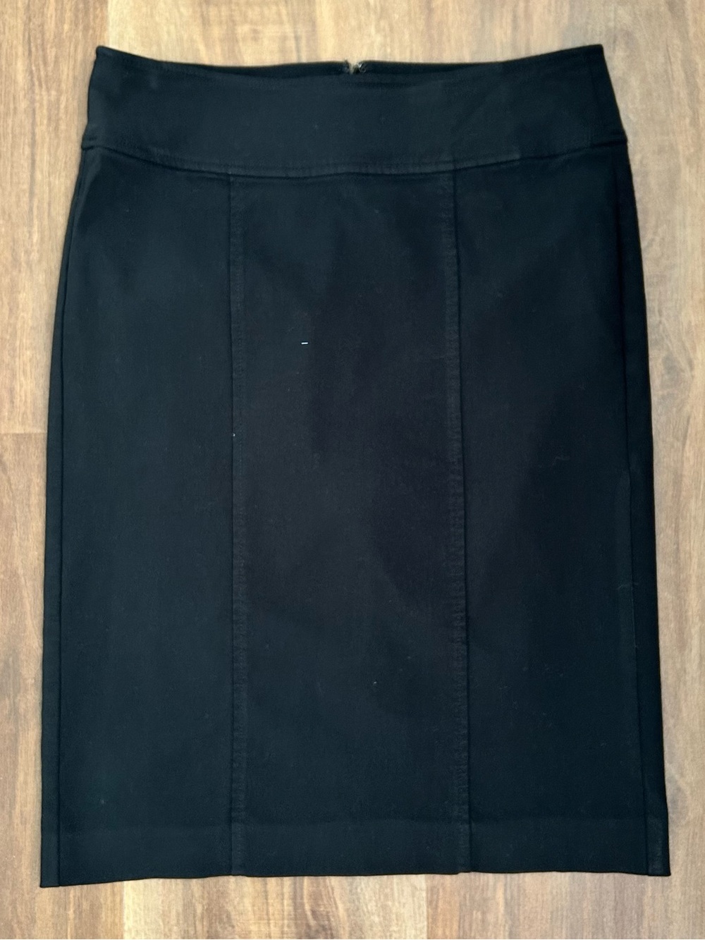 Bandolino Black Pencil Skirt Size 4 Stretch Career Office Classic